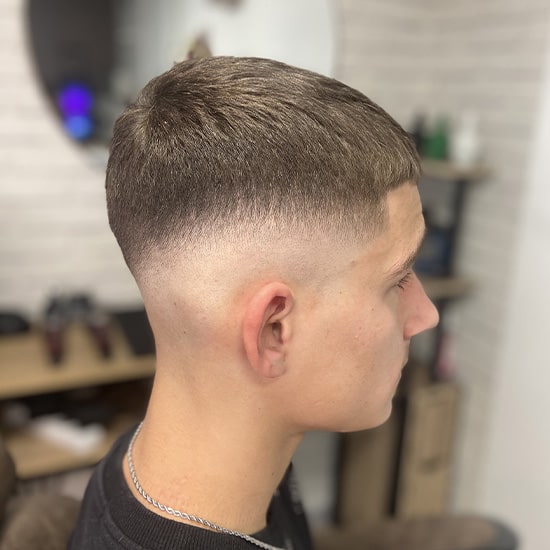Nos réalisations : coupe homme
