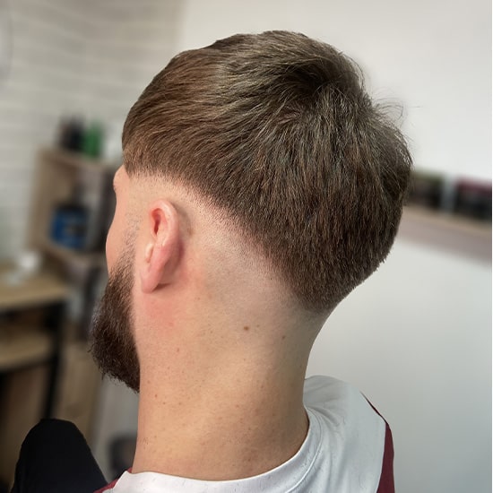 Nos réalisations : coupe homme