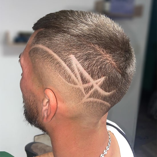 Nos réalisations : coupe homme