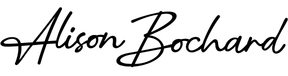 Signature d'Alison Bochard